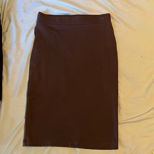 Grey, body con, cotton skirt from Forver 21
